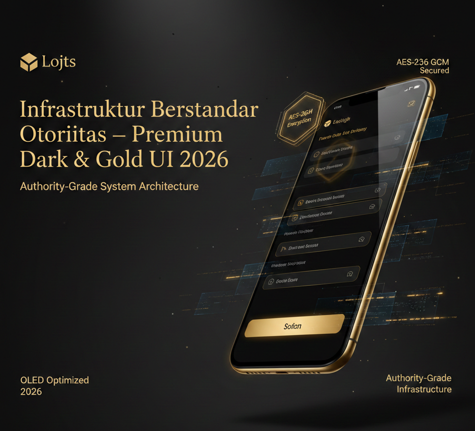 Premium Dark and Gold UI 2026